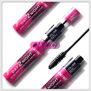 New 2 in 1 3D Waterproof Curling Black Mascara